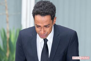 公然わいせつ容疑で逮捕後、釈放された『Aぇ！ group』の草間リチャード敬太（2025年10月6日）