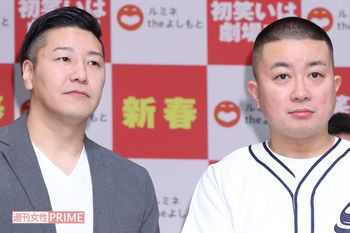 松尾（右）はIKKO、長田は和泉元彌のものまねで注目を集めたチョコレートプラネット