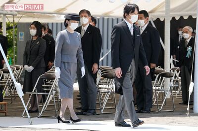 5月30日、3年ぶりに開催された『千鳥ヶ淵戦没者墓苑拝礼式』に臨まれた秋篠宮ご夫妻