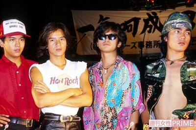 人気絶頂の男闘呼組