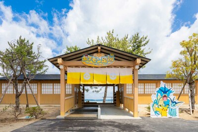 《石川県七尾市》能登の復興名所『わくらポケモン足湯』が〈被害届のコダックらも再設置完了〉夏休み前に完…