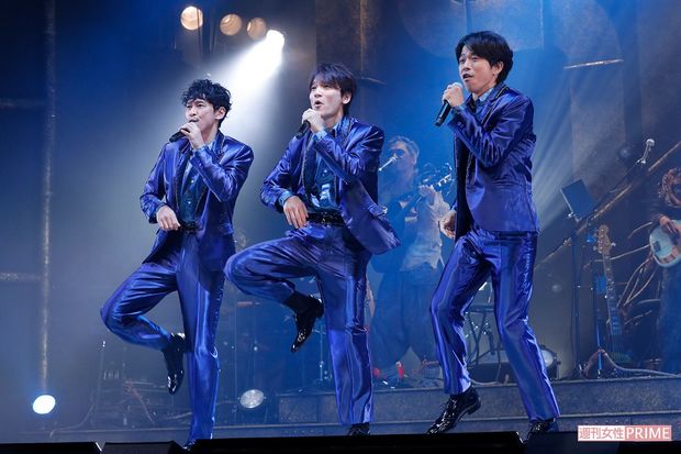 18年ぶりのトニセンにファンも大喜びだ