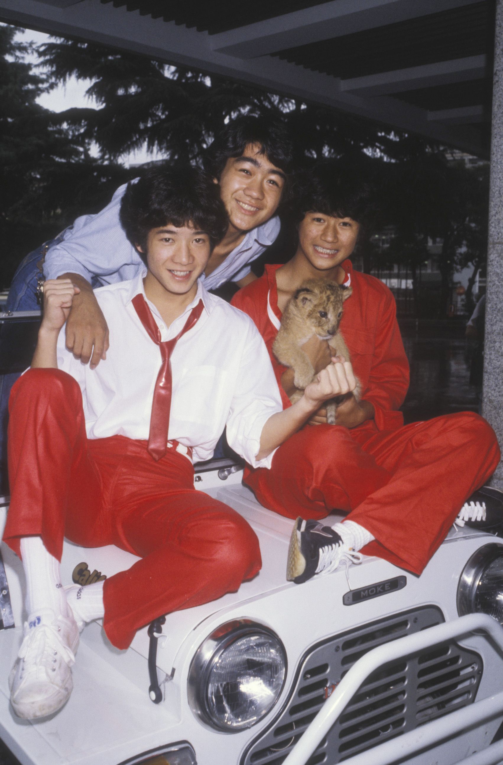 たのきんトリオ（近藤真彦、田原俊彦、野村義男）