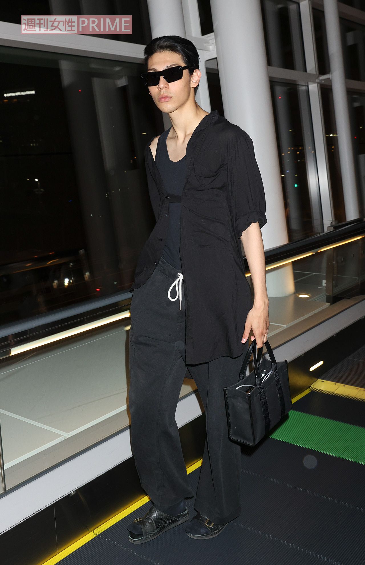 2024年5月22日、ドバイ発のエミレーツ便で羽田空港第3ターミナルに到着したラウール