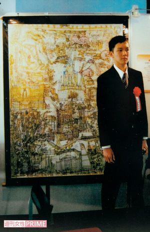 『かんでんコラボ・アート21』の授賞式にて