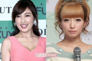 熊田曜子と辻希美