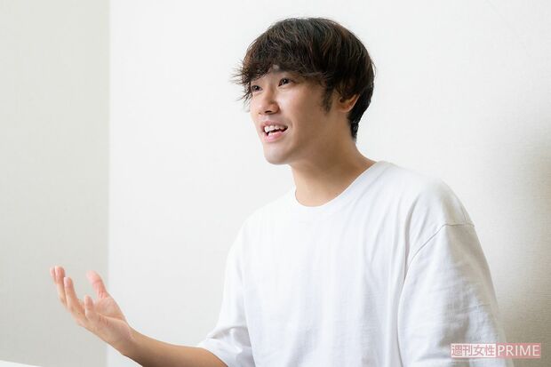 「この役としてとりあえず100％生きよう」と話す赤西礼保