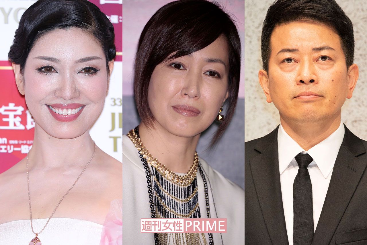 左からアンミカ、高島礼子、宮迫博之