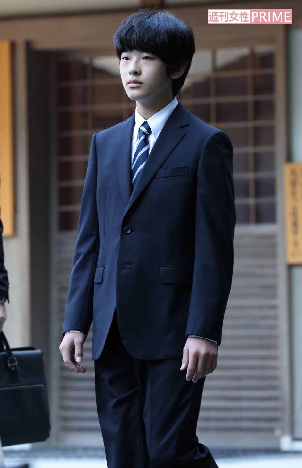 唯一の男性未成年皇族、かつ未来の天皇である悠仁さまは、世間の耳目を集めている（10月1日）