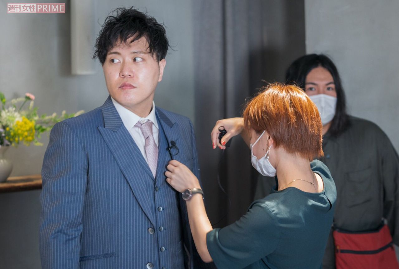 （『バンビーノ』藤田裕樹のオンライン結婚式の様子）