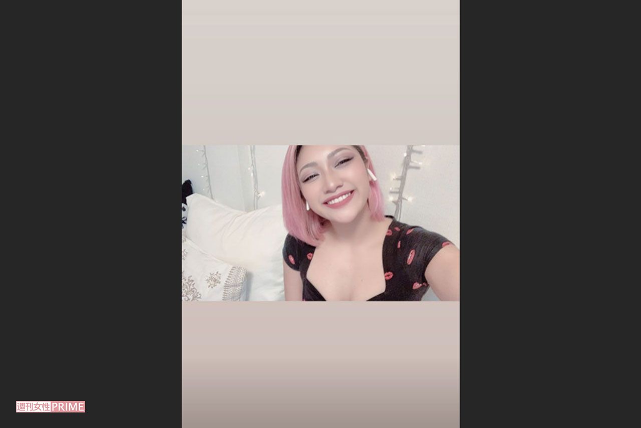 23日夜中の3時ごろにインスタグラムのストーリーにアップされた写真