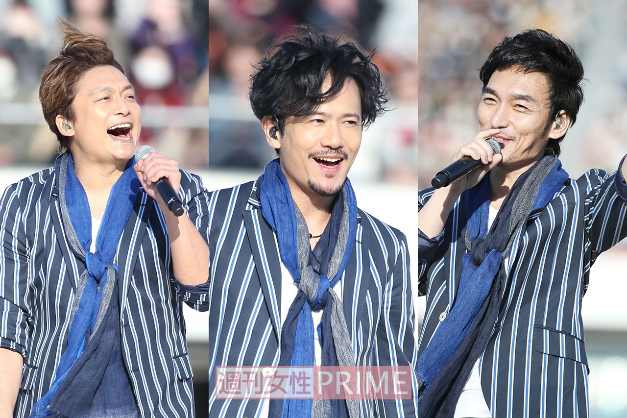 『パラ駅伝 in TOKYO 2018』に参加した香取慎吾、稲垣吾郎、草なぎ剛　撮影／森田晃博