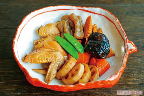 手羽先入り筑前煮　撮影／松山絵美