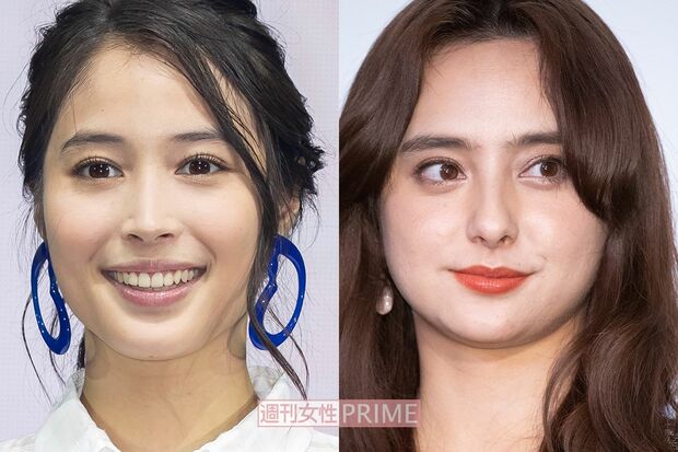 （左から）広瀬アリス、石田ニコル