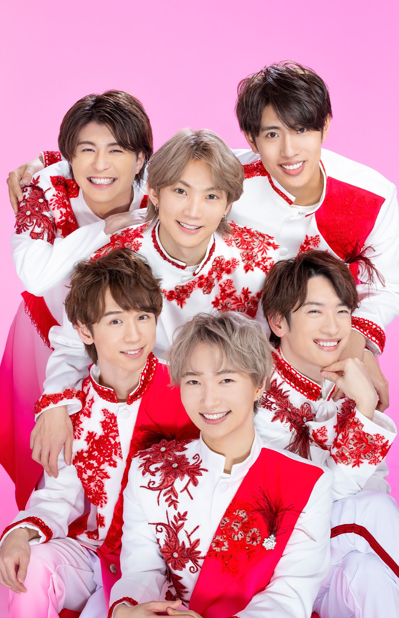 華MEN組　2023年12月に開催されたオーディションで選ばれた6人組「アイドル歌謡グループ」。5月22日キングレコードよりデビュー・ミニアルバム『華やかに抱きしめて』でメジャーデビューが決定。前日の5月21日には東京・池袋ClubMixaでデビューショーケースイベントを行う。