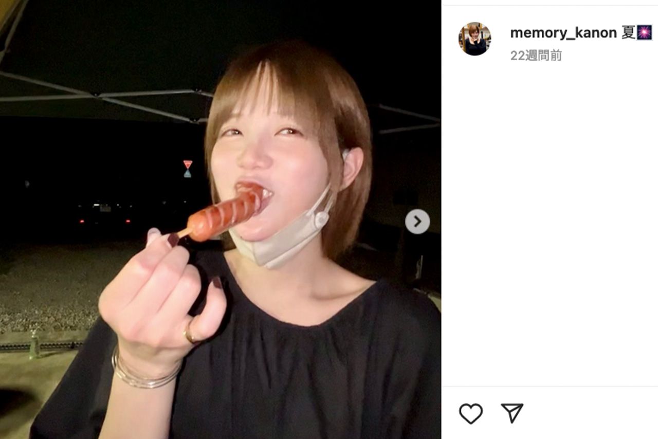 “元男の子ユーチューバー”青木歌音（公式インスタグラムより）