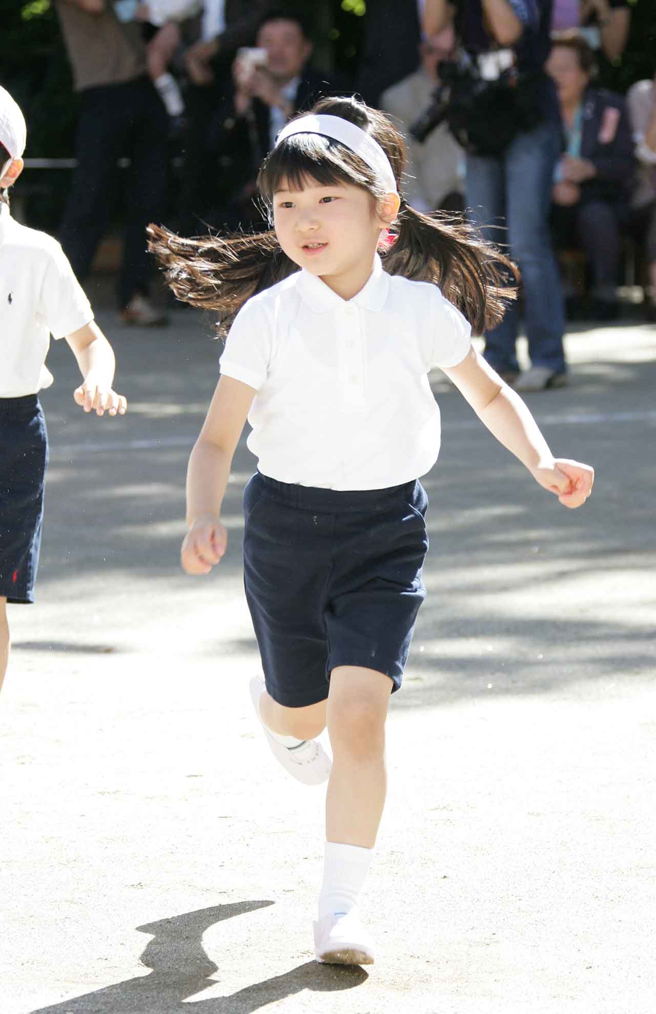 学習院幼稚園年中組（'06年）かけっこ