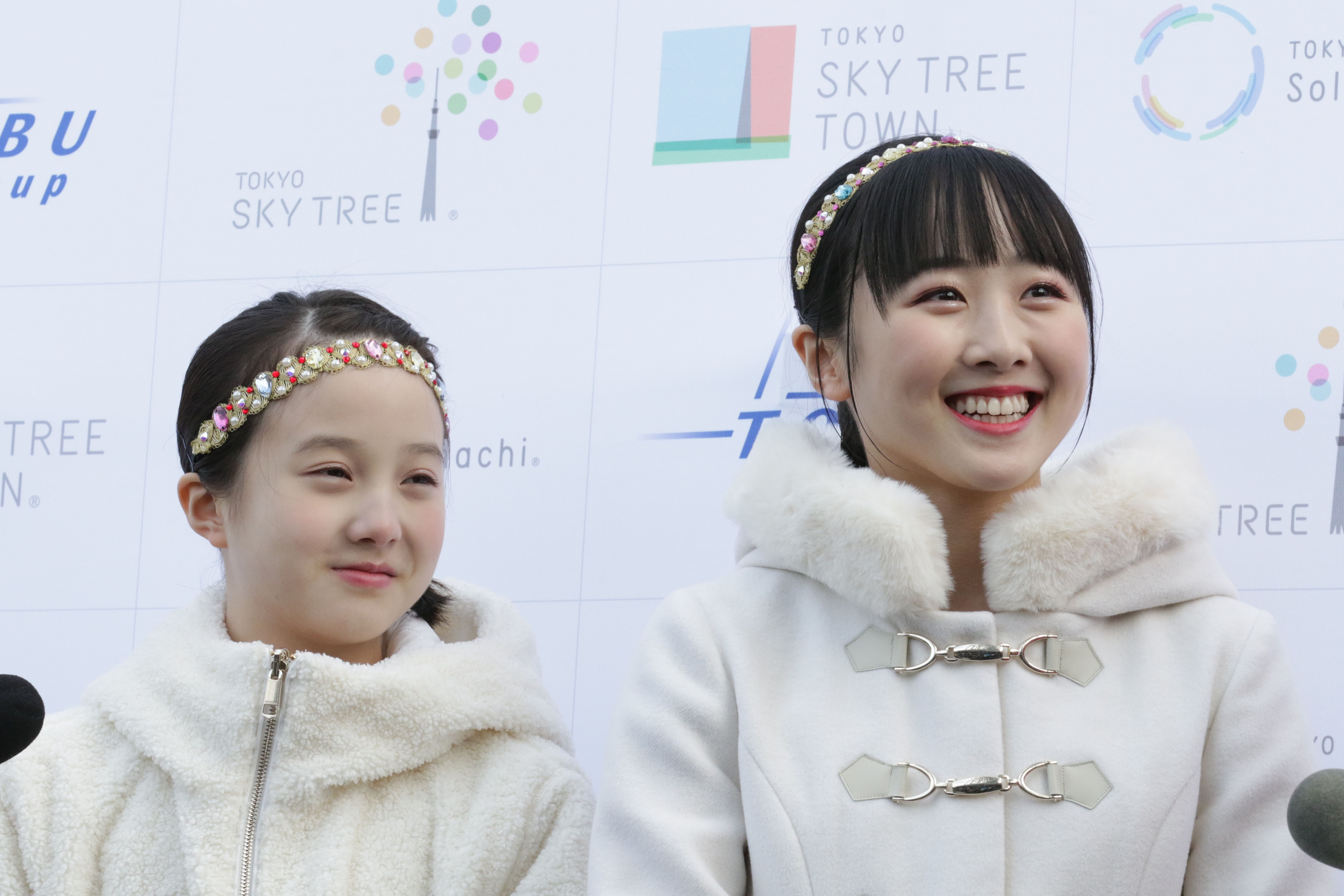 池江璃花子と同じ幼児教室に通っていた本田姉妹。同校のイメージキャラクターにもなっている