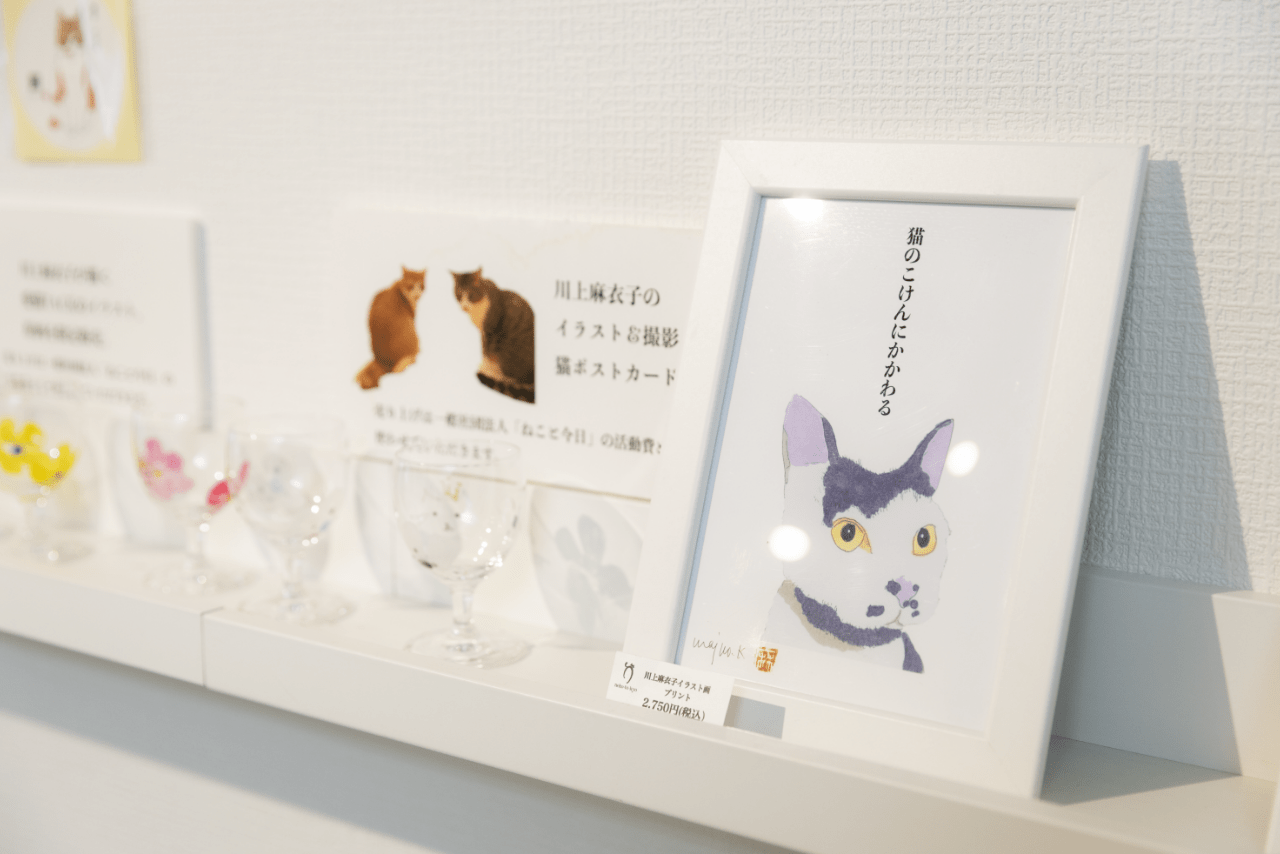 『SWEDEN GRACE』内に並ぶ商品の数々