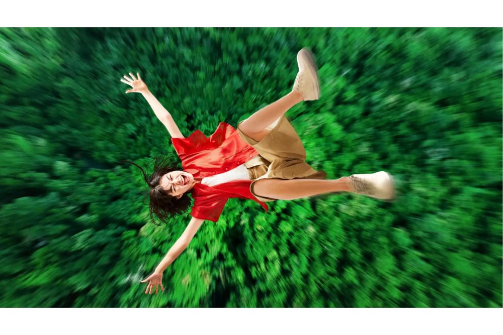 1月24日から始まるジャングリア沖縄の新アトラクション『グラビティ ドロップ』（公式サイトより）