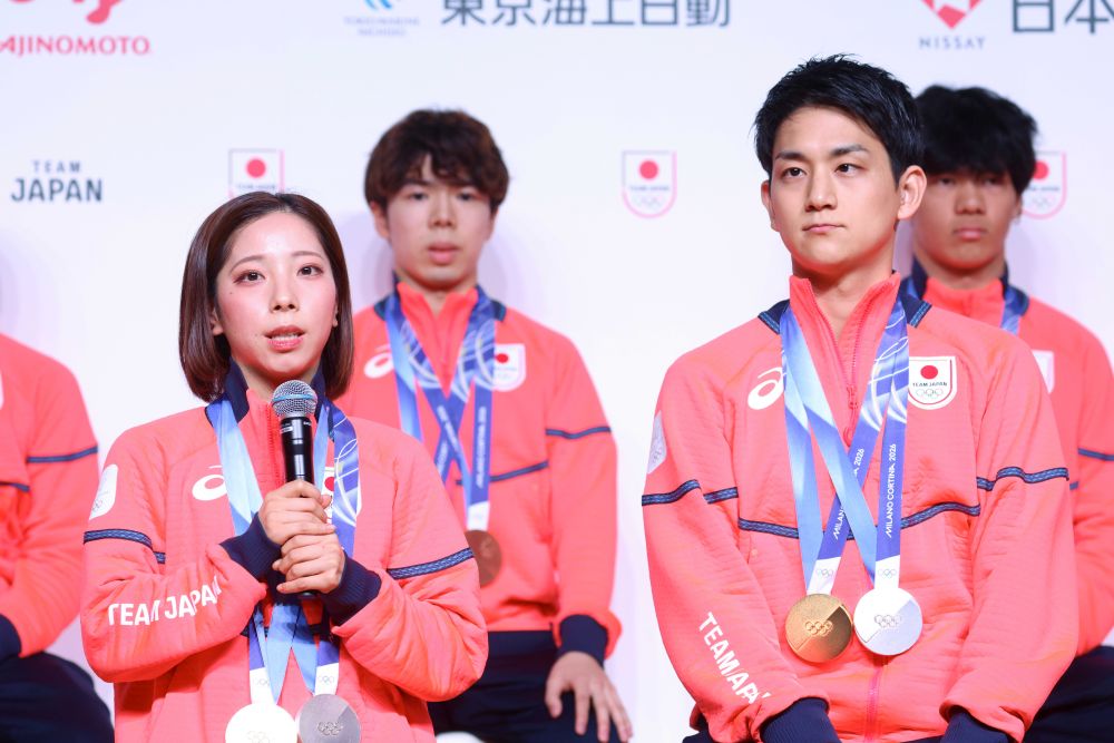 りくりゅうペア