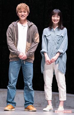 共演の奧村佳恵は神山を「あり方自体が柱、この作品の精神的支柱」と　撮影／高梨俊浩