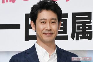 映画『騙し絵の牙』オンライン面接イベントでの大泉洋（'21年3月）