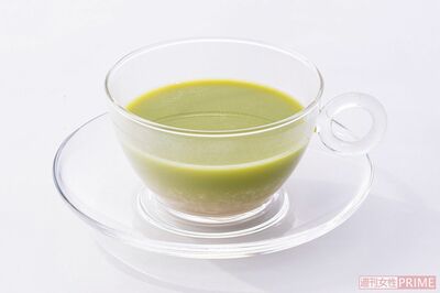 あったかドリンクでホッとひと息！「甘酒抹茶ラテ」