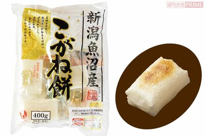 【角もち5位】新潟魚沼産こがね餅　越後製菓／400g入り478円（100gあたり119円）