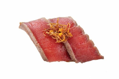 【魚べい】炙り本鮪赤身揚げねぎラー油/270円