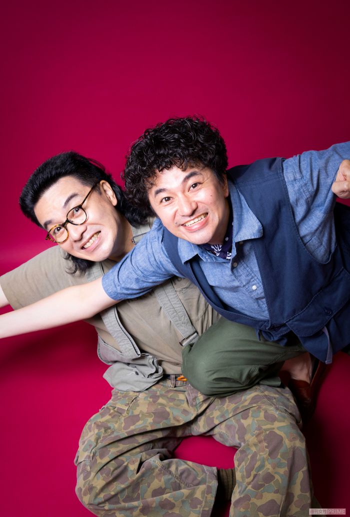 お笑い芸人『カナメストーン』の山口誠（左）と零士　撮影／吉岡竜紀