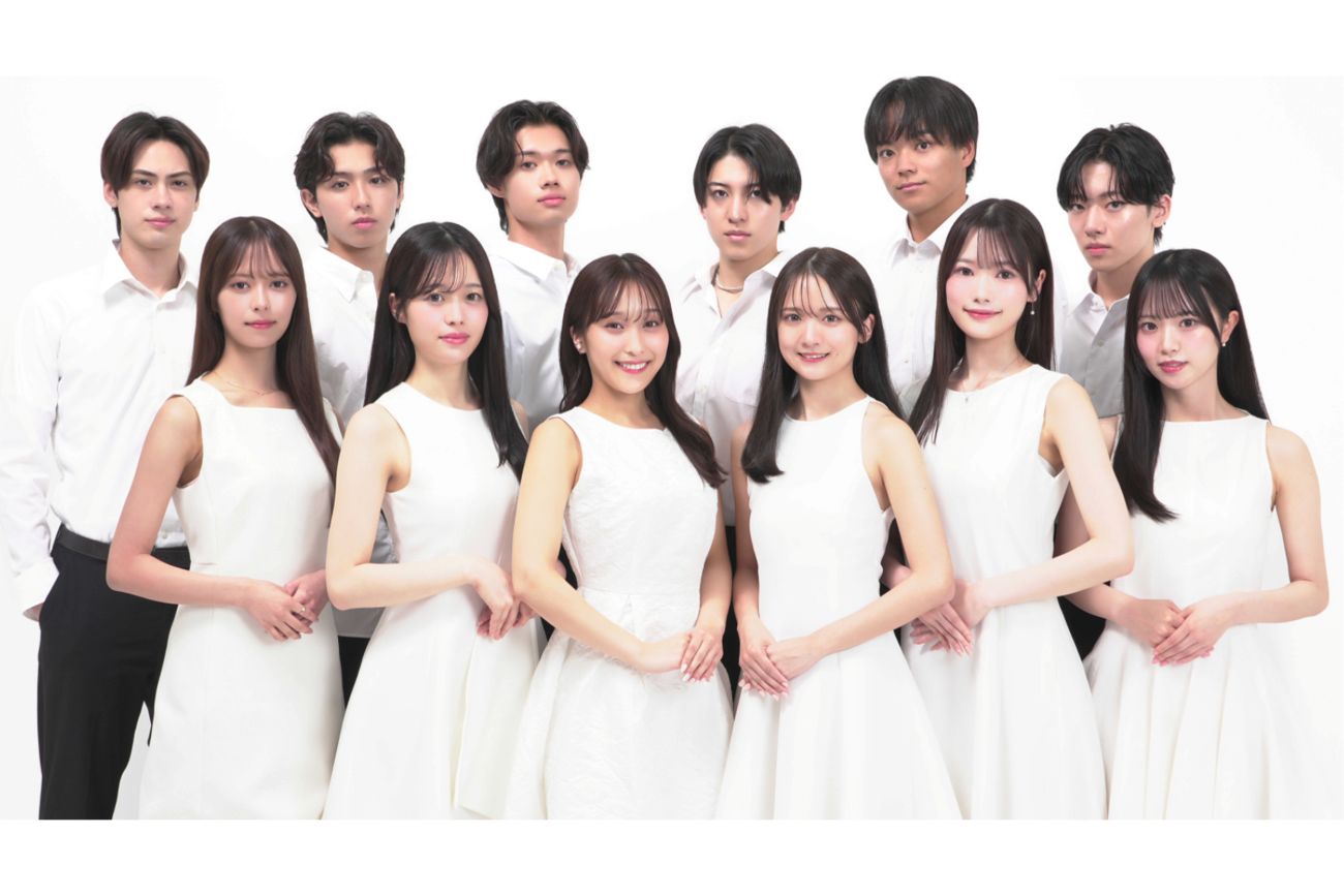 2025年度青山学院大学のミスコンファイナリスト（『MISCOLLE』公式サイトより）