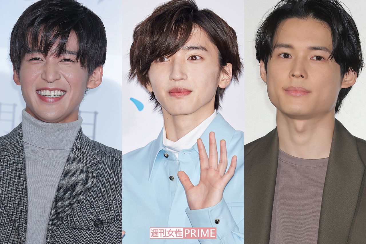 ジャニーズの未来を担う3人（目黒蓮・道枝駿佑・松村北斗）