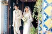 同僚だった麻里子さんとの結婚式