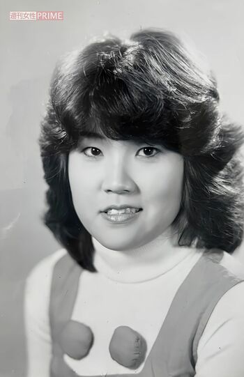 短大生のころ。近隣の早稲田大学寄席演芸研究会に入ったり、親友と漫才コンビを組んでいたことも