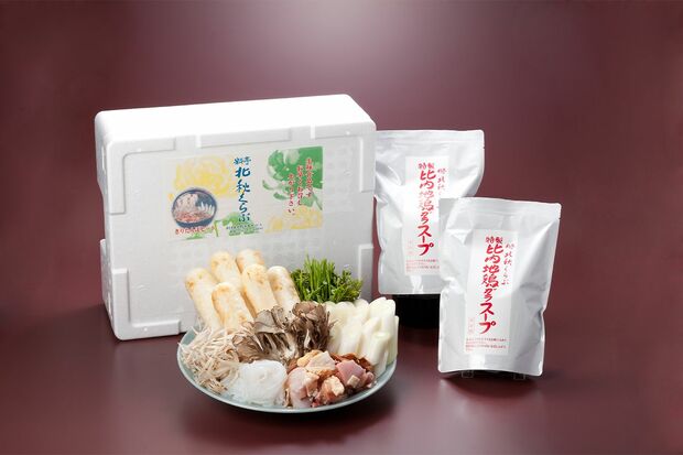 北秋くらぶオリジナル料亭のきりたんぽセット/2人前　5200円