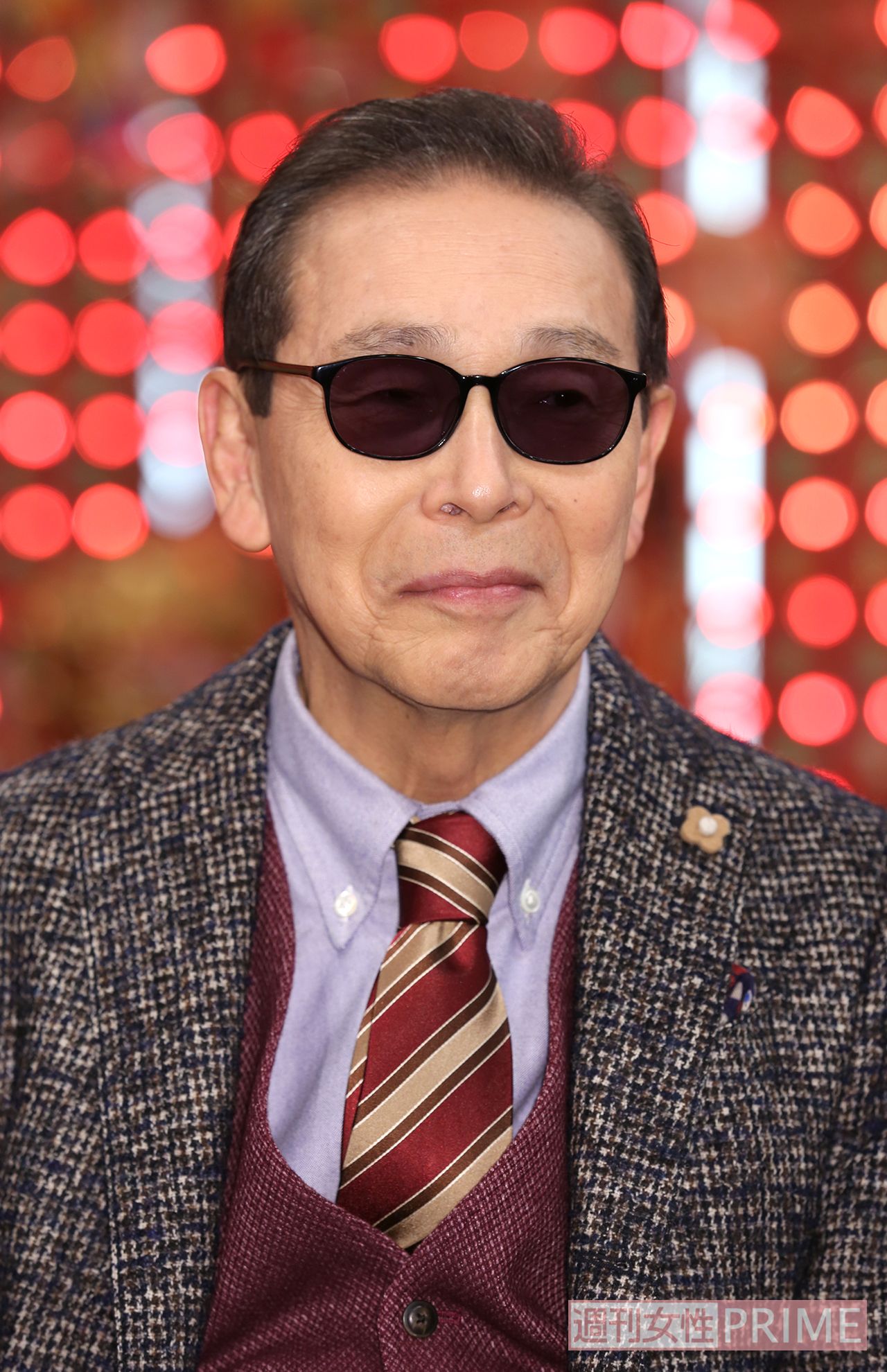 乱入者にも冷静に対応したタモリ