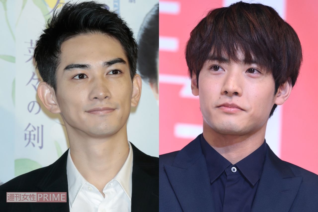 ドラマ「SUPER RICH」では江口のりこをめぐって赤楚衛二、町田啓太が火花を散らす設定だった	