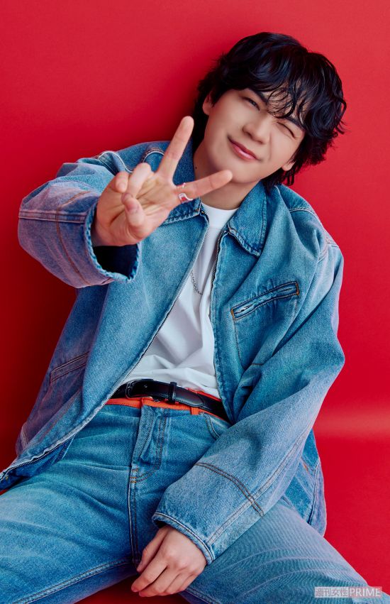 JO1　豆原一成　撮影/山田智絵、ヘアメイク/西尾さゆり、スタイリスト/岡本健太郎