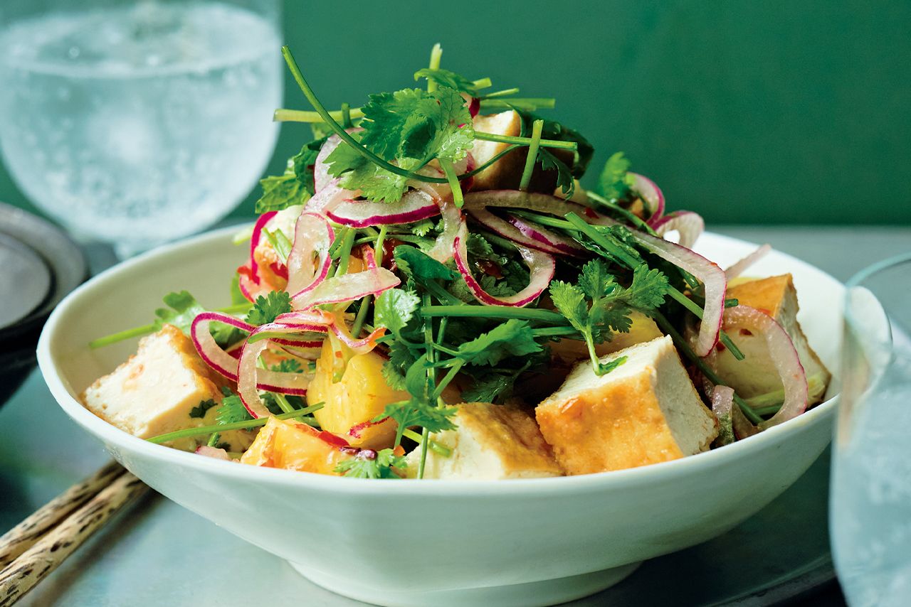 厚揚げのタイ風サラダ