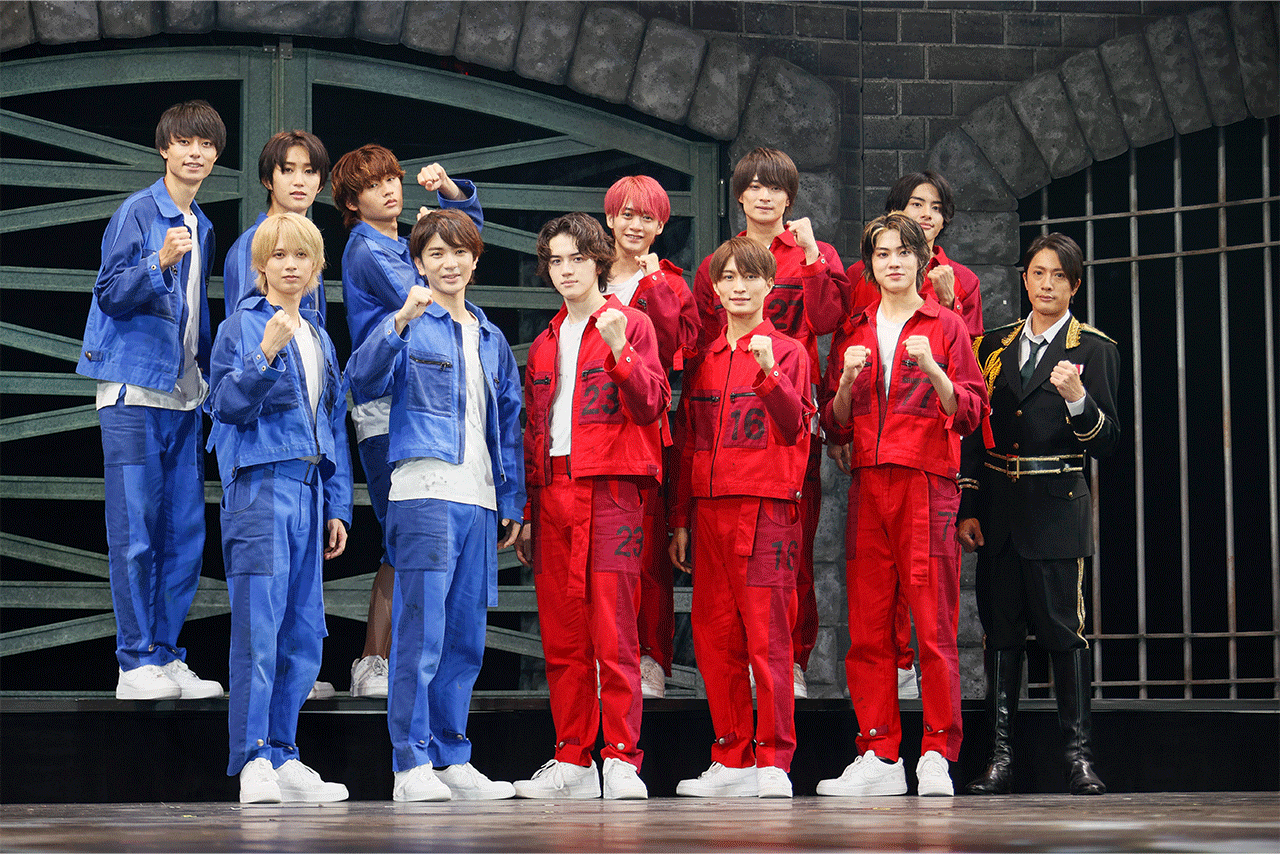 「公演中も成長して千秋楽をみんなで笑いながら迎えたい」（岩﨑）