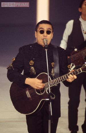 '92年の紅白に出場した嘉門。今年の夏は、大阪と名古屋でのライブを予定している