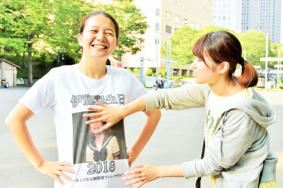 TシャツはウェアプリントARTONさんで作成！