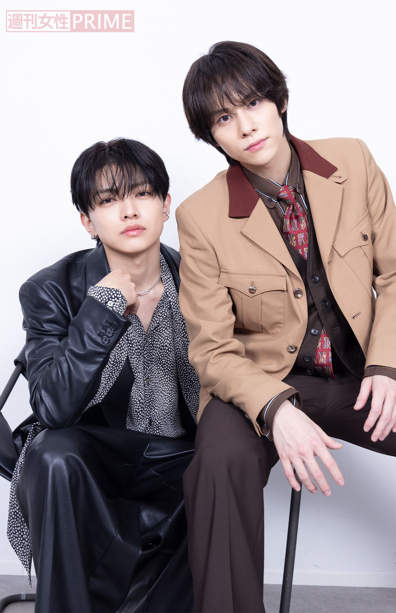 宮武 颯（左）と山下 幸輝（右）　撮影／吉岡竜紀