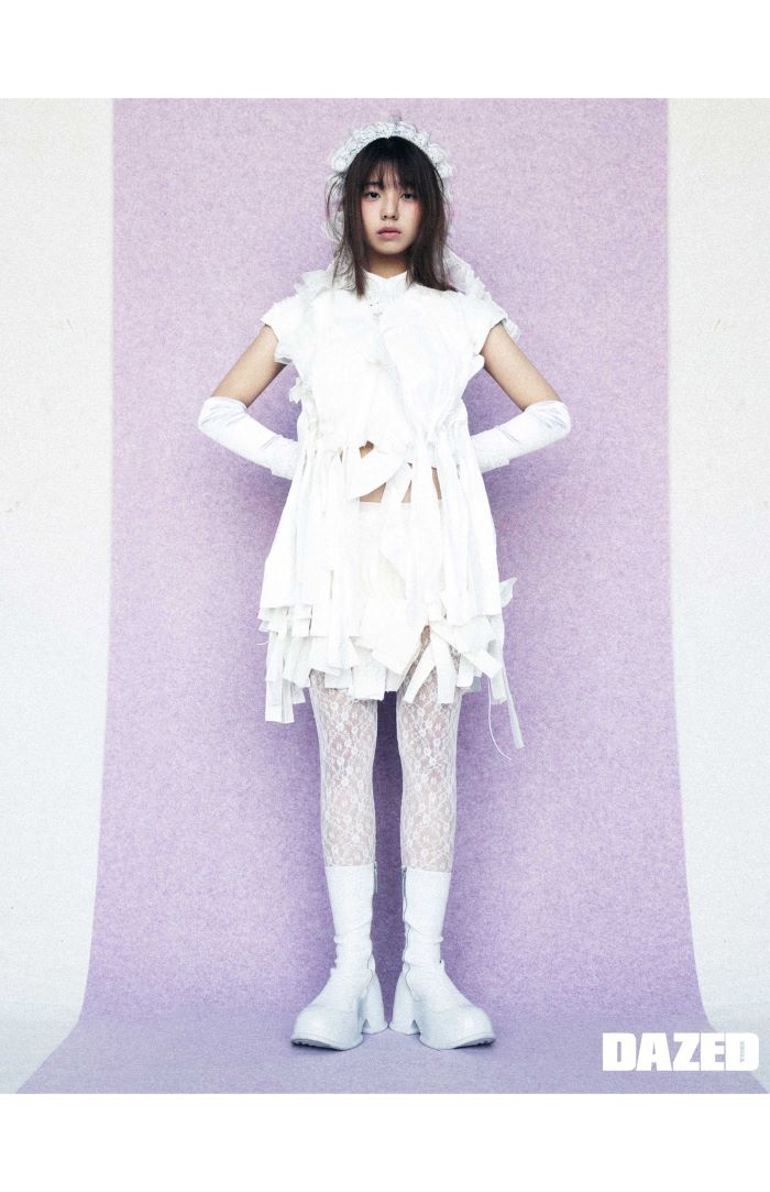 韓国の雑誌『DAZEDKOREA』に出演した菊地姫奈（『DAZEDKOREA』公式Xより）