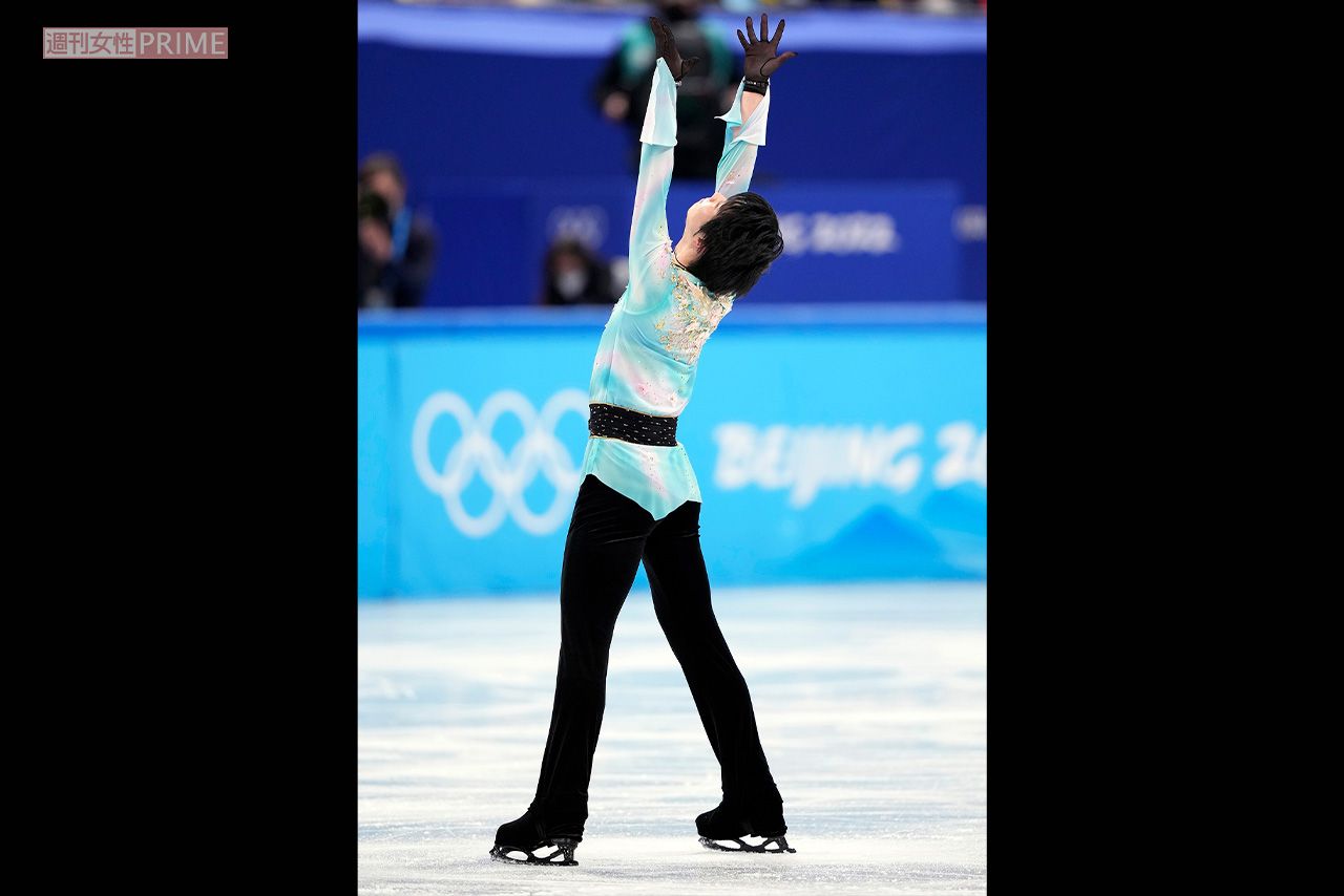 羽生結弦（JMPA代表撮影）