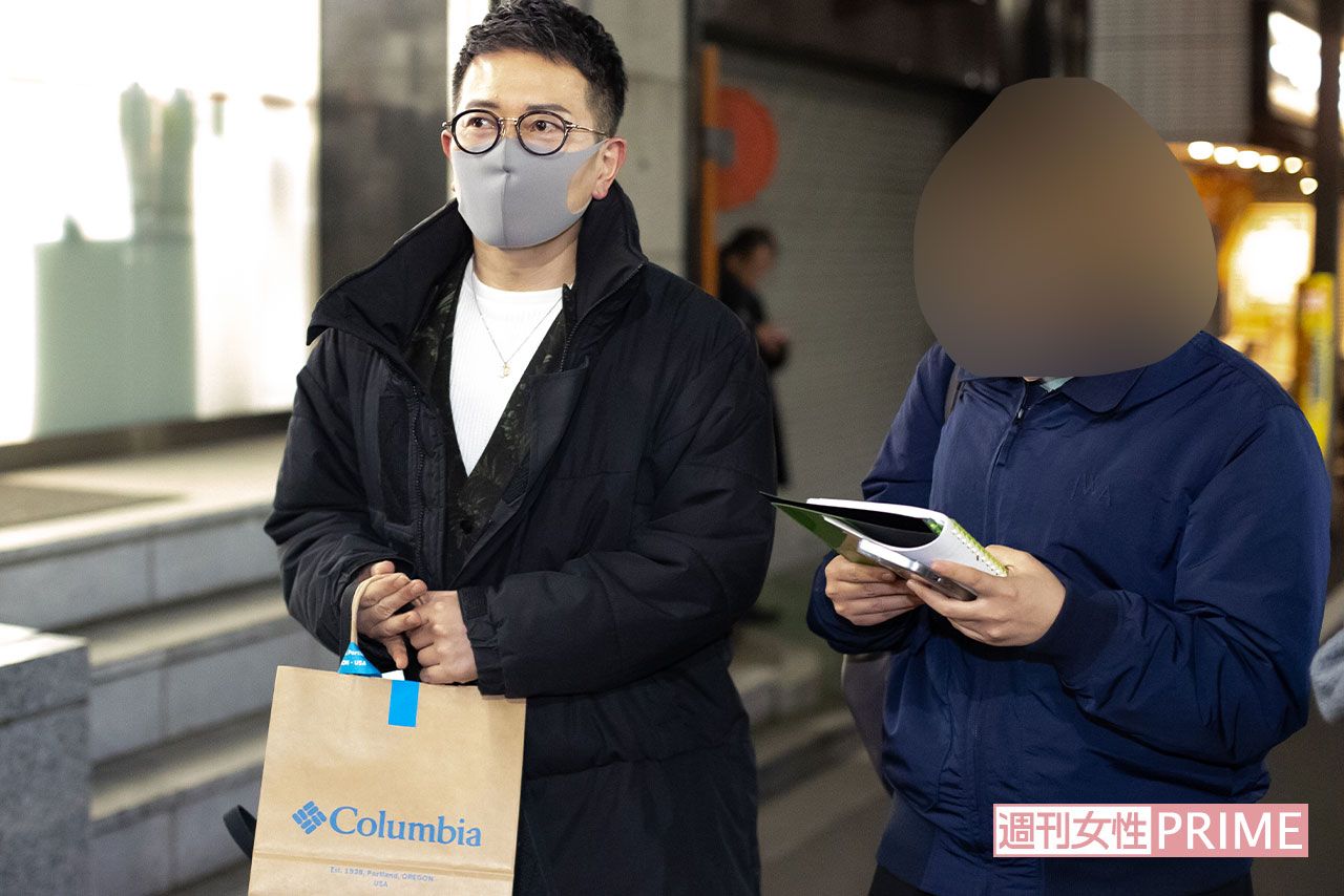 息子・陸の漫才は「面白かった」とはにかんだ