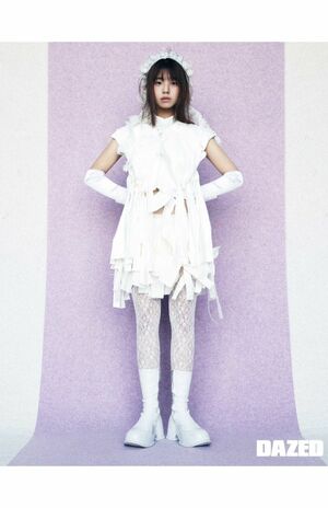 韓国の雑誌『DAZEDKOREA』に出演した菊地姫奈（『DAZEDKOREA』公式Xより）