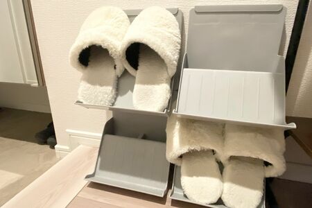 スタッキングシューズ収納／550円