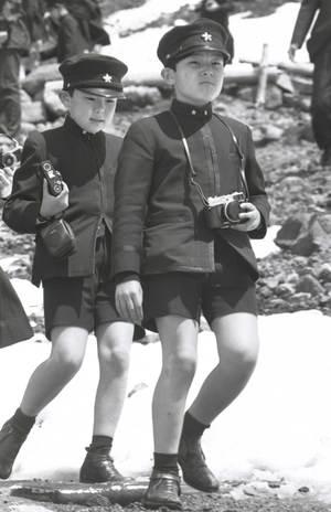 小学6年の修学旅行で福島県を訪問された陛下（’71年5月）